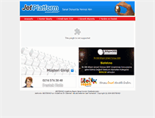 Tablet Screenshot of jetkontor.net